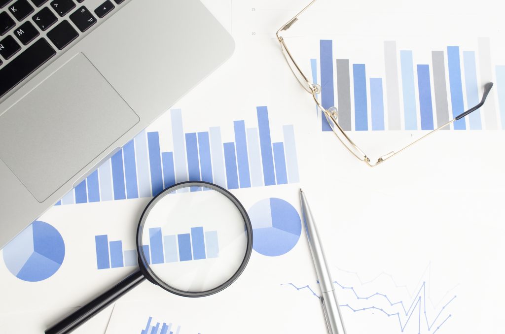 Key performance indicator graph