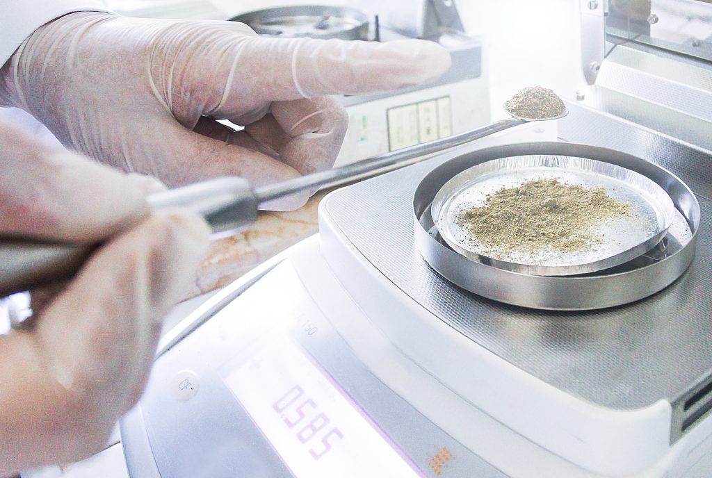 Testing in a laboratory for dietary supplements